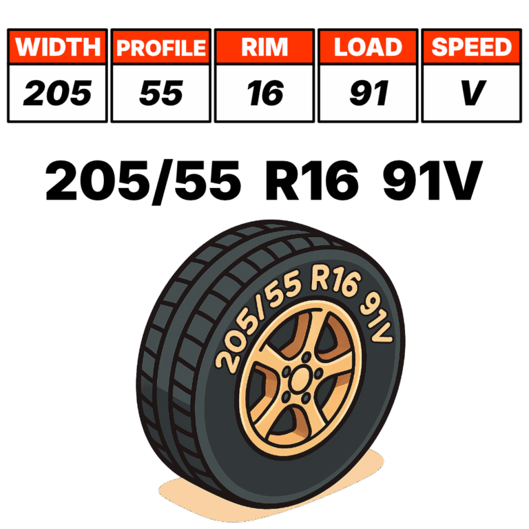 Tyre measurement guide